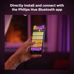 Philips Hue Centris 3 Light Flush To Ceiling Light - Black -Habitat Store 9455072 R Z007A