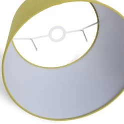 Habitat 40cm Textured Taper Shade - Ochre -Habitat Store 9466597 R Z003A