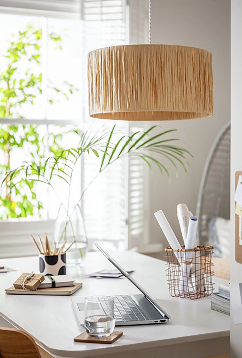 Habitat Salto Raffia Ceiling Shade 1 Habitat Salto Raffia Ceiling Shade