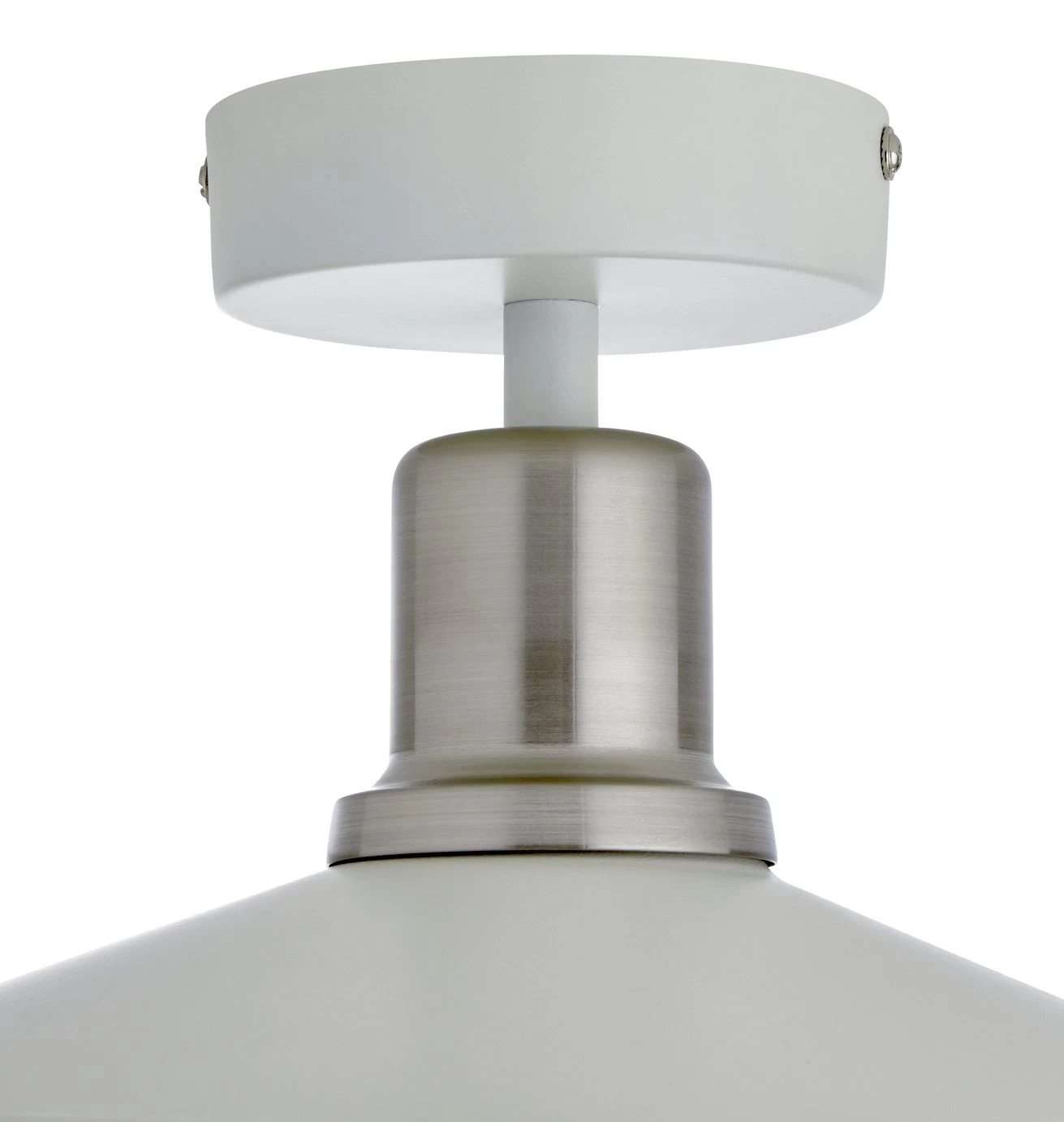 Habitat Pixie Flush To Ceiling Light - Off White 4 Habitat Pixie Flush To Ceiling Light - Off White - Image 4