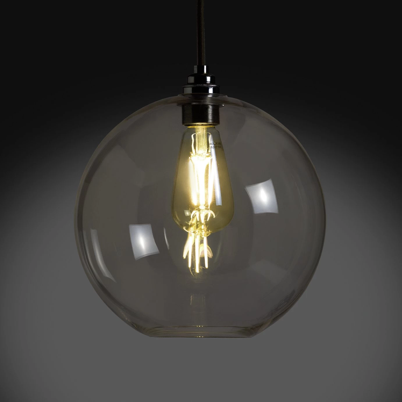 Habitat Toba Clear Pendant Glass Shade 7 Habitat Toba Clear Pendant Glass Shade - Image 7