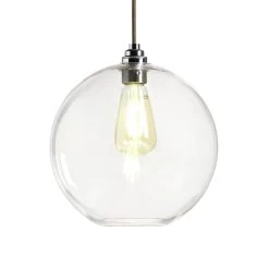 Habitat Toba Clear Pendant Glass Shade 11 Habitat Toba Clear Pendant Glass Shade -Habitat Store 9482791 R Z006A