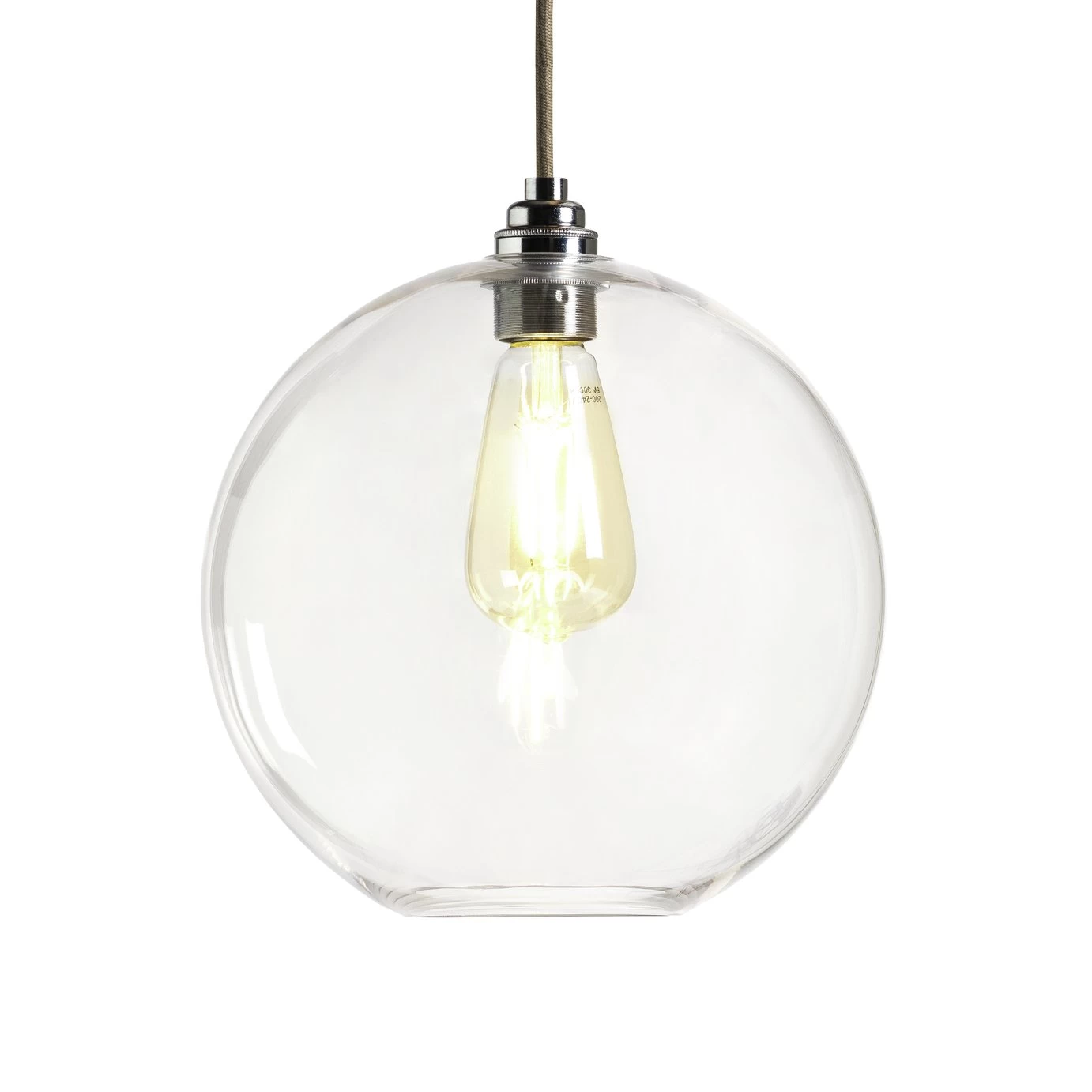 Habitat Toba Clear Pendant Glass Shade 5 Habitat Toba Clear Pendant Glass Shade - Image 5