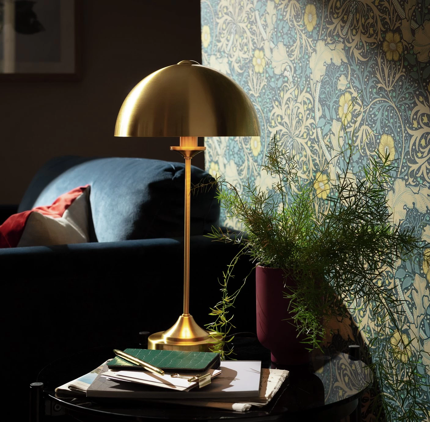 Habitat Tempe Table Lamp - Brass 1 Habitat Tempe Table Lamp - Brass