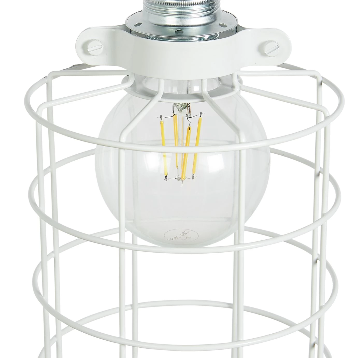 Habitat Cepheus Small Wire Shade - White 3 Habitat Cepheus Small Wire Shade - White - Image 3