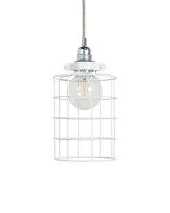 Habitat Cepheus Small Wire Shade - White 11 Habitat Cepheus Small Wire Shade - White -Habitat Store 9521432 R Z002C