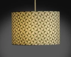 Habitat Cabin Retreat 30cm Block Shade - Green And White -Habitat Store 9523928 R Z002C