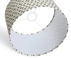 Habitat Cabin Retreat 30cm Block Shade - Green And White -Habitat Store 9523928 R Z003A