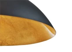 Habitat Yuno Leaf Pendant Shade - Black And Gold 7 Habitat Yuno Leaf Pendant Shade - Black And Gold -Habitat Store 9524257 R Z002A