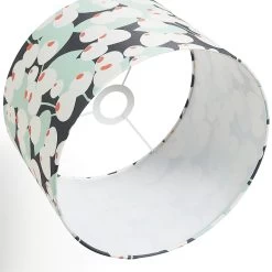 Habitat Cruz Scandi Printed 30cm Drum Shade -Habitat Store 9532287 R Z003A