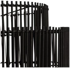 Habitat Bamboo 2 Tier Pendant Shade - Black -Habitat Store 9537653 R Z003A