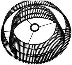 Habitat Bamboo 2 Tier Pendant Shade - Black -Habitat Store 9537653 R Z004A