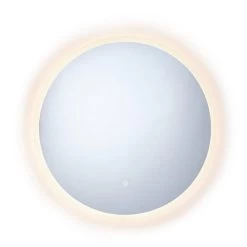 Habitat Circle Backlight LED Mirror - White -Habitat Store 9559246 R Z002A