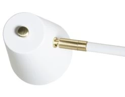 Habitat Vesper Cone Task Table Lamp - White & Gold -Habitat Store 9559648 R Z002A