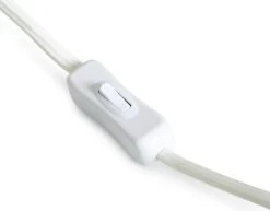 Habitat Vesper Cone Task Table Lamp - White & Gold -Habitat Store 9559648 R Z004A