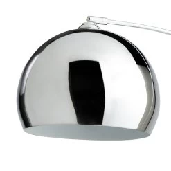 Habitat Nalone Arc Floor Lamp – Chrome & Marble -Habitat Store 9562415 R Z005A