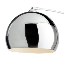 Habitat Nalone Arc Floor Lamp – Chrome & Marble -Habitat Store 9562415 R Z006A