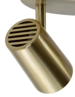 Habitat 3 Light Spotlight Plate - Brass -Habitat Store 9563366 R Z003A