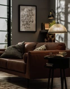 Habitat Eumee Pressed Glass Shade -Habitat Store 9571183 R Z002C