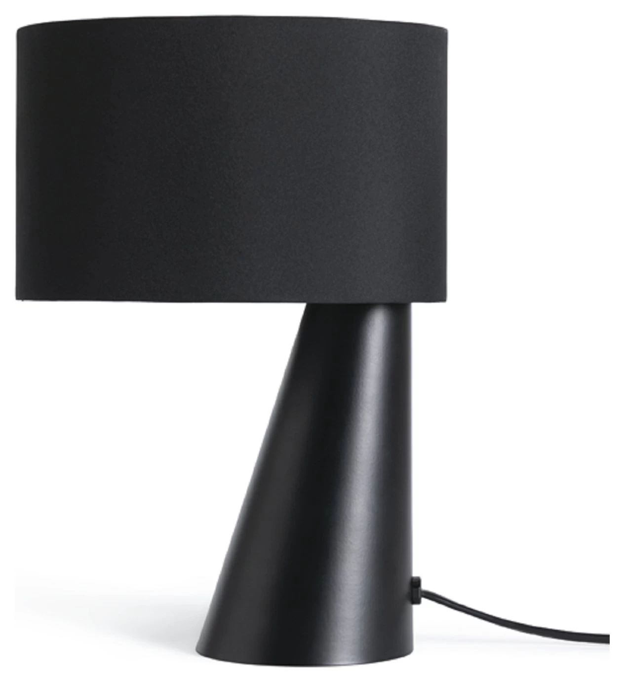 Habitat Abono Steel LED Table Lamp - Black 2 Habitat Abono Steel LED Table Lamp - Black - Image 2