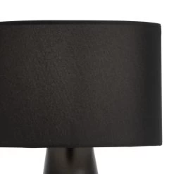 Habitat Abono Steel LED Table Lamp - Black 7 Habitat Abono Steel LED Table Lamp - Black -Habitat Store 9573112 R Z002A