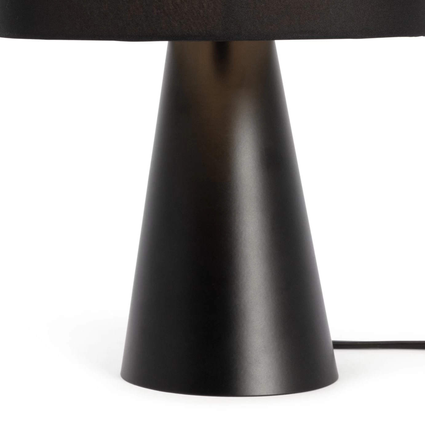 Habitat Abono Steel LED Table Lamp - Black 4 Habitat Abono Steel LED Table Lamp - Black - Image 4