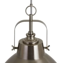 Habitat Cetus Fisherman Pendant - Satin Nickel -Habitat Store 9591565 R Z002A