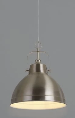 Habitat Cetus Fisherman Pendant - Satin Nickel -Habitat Store 9591565 R Z002C