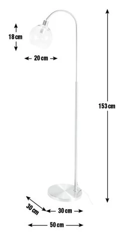 Habitat Coleman Floor Lamp - Copper -Habitat Store 9594531 R E001