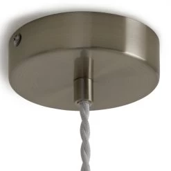 Habitat Apus Rattan Pendant - Whitewash -Habitat Store 9602155 R Z003A