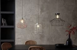 Habitat Indus Large Country Wire Shade - Black -Habitat Store 9602928 R Z004C