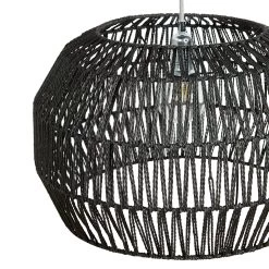 Habitat Neda Rope 55cm Shade - Black -Habitat Store 9604359 R Z002A