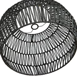 Habitat Neda Rope 55cm Shade - Black -Habitat Store 9604359 R Z003A