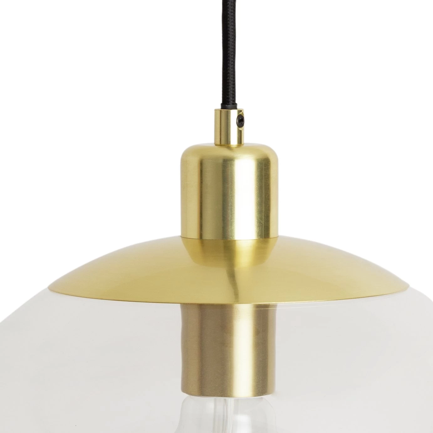 Habitat Coleman Metal Pendant Light - Gold 4 Habitat Coleman Metal Pendant Light - Gold - Image 4