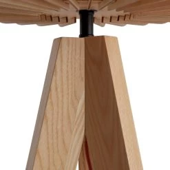 Habitat Achille Ash Wooden Tripod Floor Lamp - Oak -Habitat Store 9615489 R Z003A