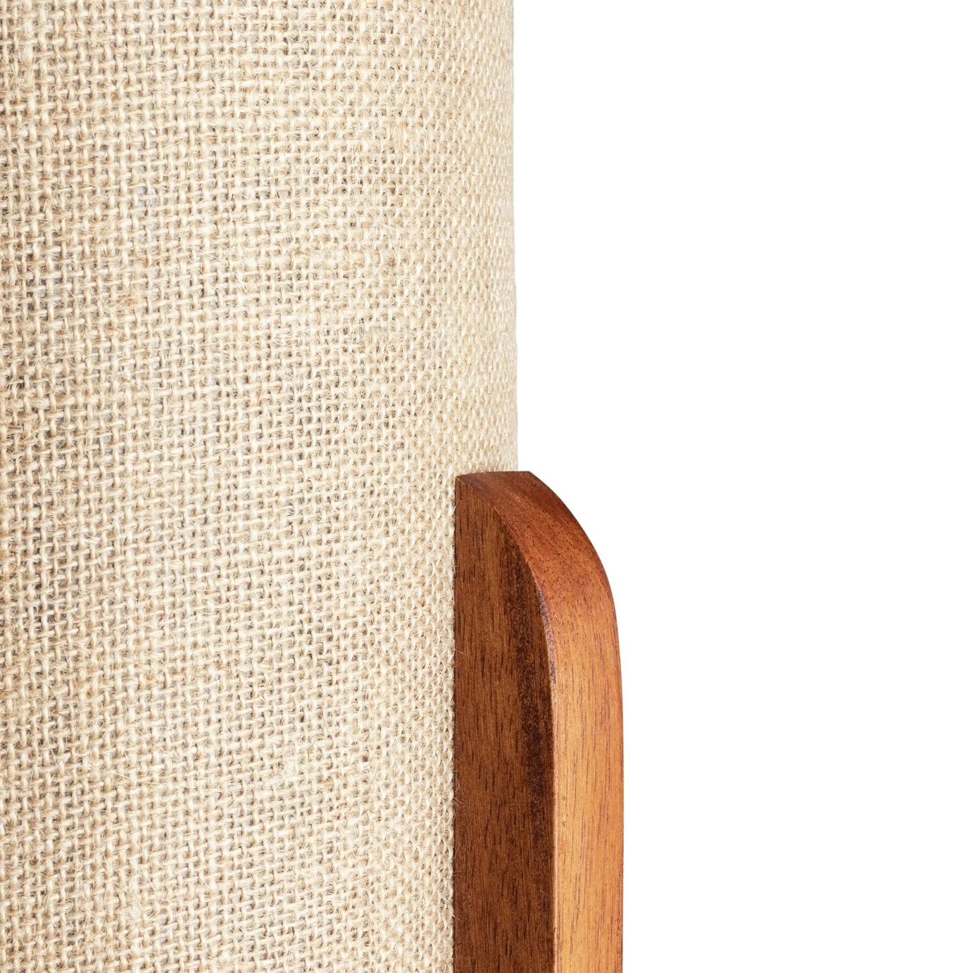 Habitat Arbaa Woven Column Floor Lamp - Natural 4 Habitat Arbaa Woven Column Floor Lamp - Natural - Image 4
