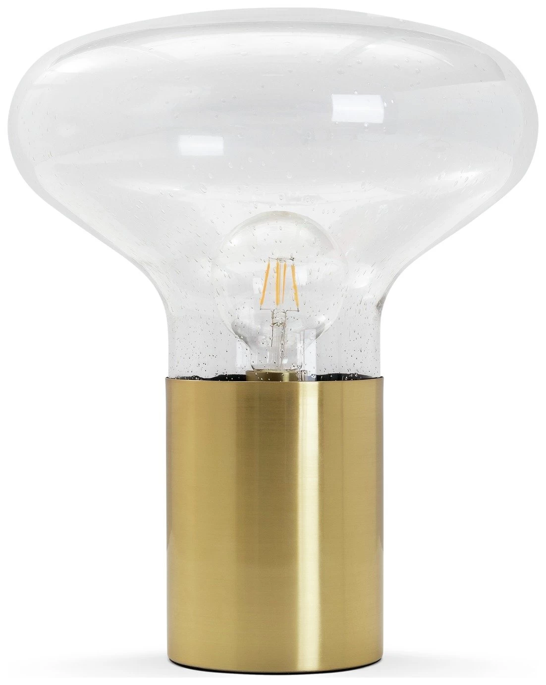 Habitat Marlow Glass Table Lamp - Gold 2 Habitat Marlow Glass Table Lamp - Gold - Image 2