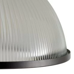 Habitat Eumee Pressed Glass Flush To Ceiling Light - Clear -Habitat Store 9628672 R Z002A