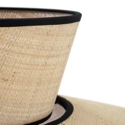 Habitat Otto 2 Tier Pendant Shade - Natural -Habitat Store 9636561 R Z002A