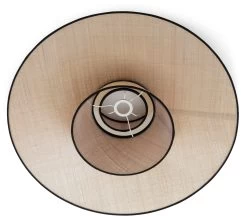 Habitat Otto 2 Tier Pendant Shade - Natural -Habitat Store 9636561 R Z003A